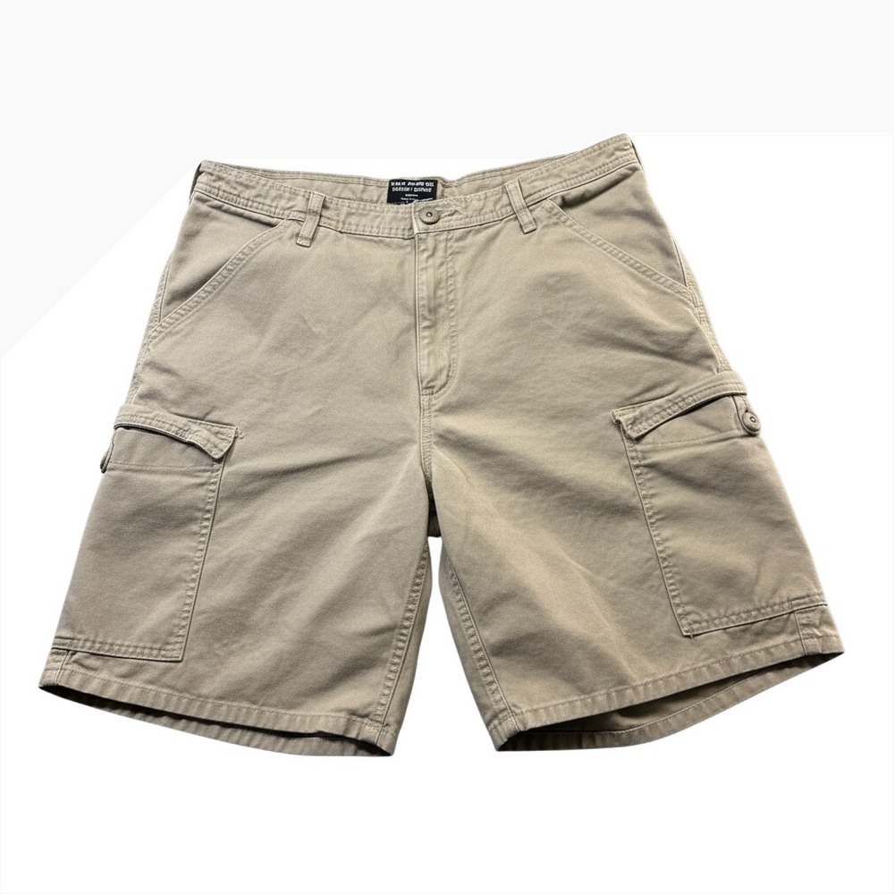 VTG Y2K Polo Ralph Lauren Easy Cargo Shorts Mens 34 Khaki